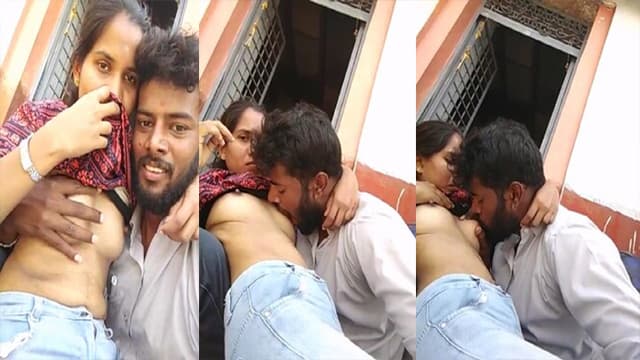 Boyfriend Sucking Lovers – Boobs Outdoor Porn Video HD
