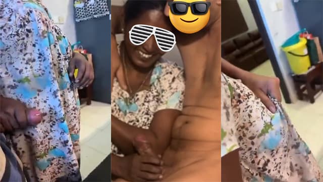 Mallu Mature Maid Fucking Blowjob by Her House Owner Leaked Porn Video