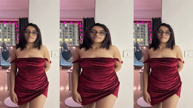 Indian Horny GF So Hard Standing Riding