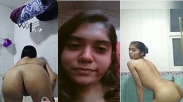 Beautiful Sexy Slim Tamil Girl Twerking And BigAss Showing New Clip