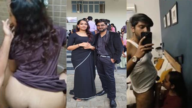 Beautiful Sexy Indian Horny Gf Blowjob And Hard Fucking In Doggy